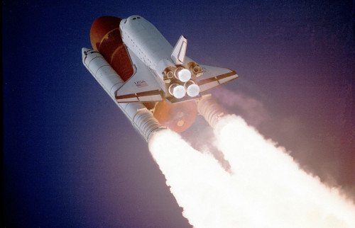 A rocket.